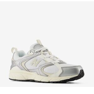 New Balance 408 white sneakers